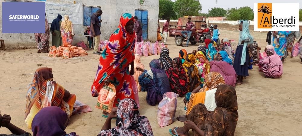 Distribution of Food Baskets to Displaced Families in Reheid Al-Bardi Locality Funded by Saferworld